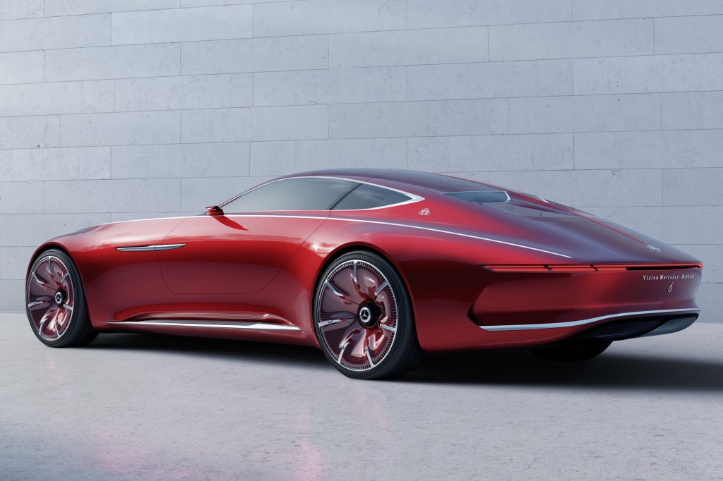 Vision Mercedes-Maybach 6: Studie eines extravaganten Coupés der Luxusklasse; 2016 ; Vision Mercedes-Maybach 6: Study of an ultra-stylish luxury-class coupé; 2016;