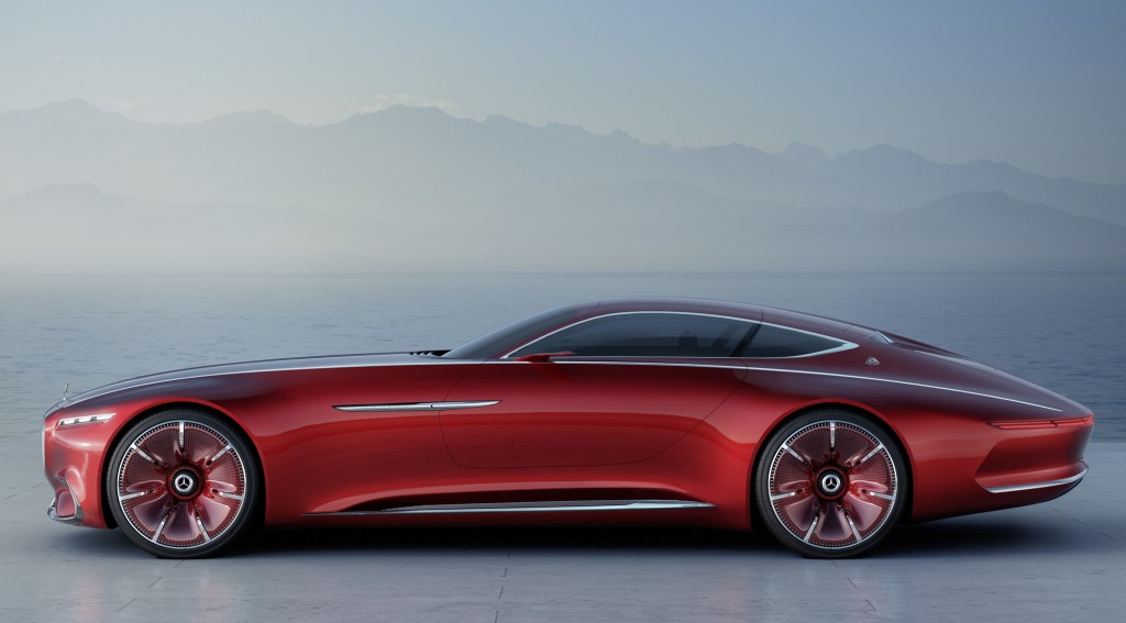 Vision Mercedes-Maybach 6: Studie eines extravaganten Coupés der Luxusklasse; 2016 ; Vision Mercedes-Maybach 6: Study of an ultra-stylish luxury-class coupé; 2016;