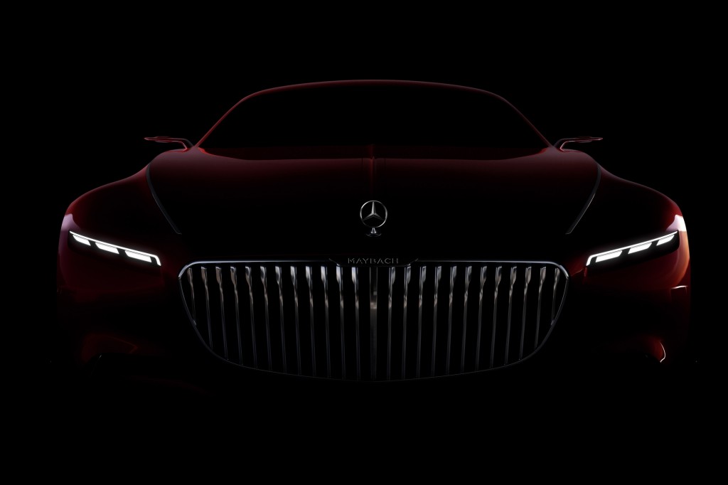 Vision Mercedes-Maybach 6: Studie eines extravaganten Coupés der Luxusklasse; 2016 ; Vision Mercedes-Maybach 6: Study of an ultra-stylish luxury-class coupé; 2016;