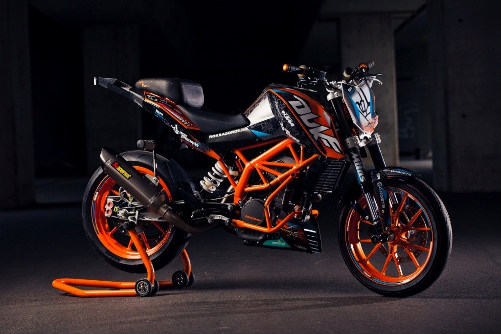 KTM 200 DUKE_ROK BAGAROS customized