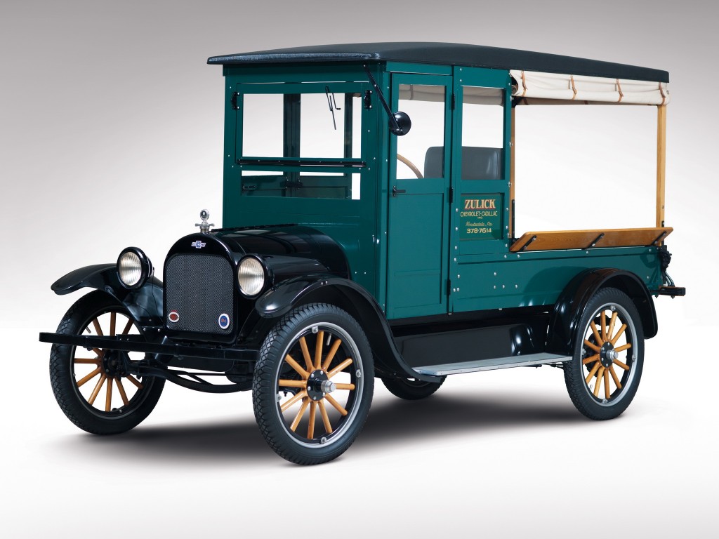 2. 1922 Chevrolet Canopy Truck