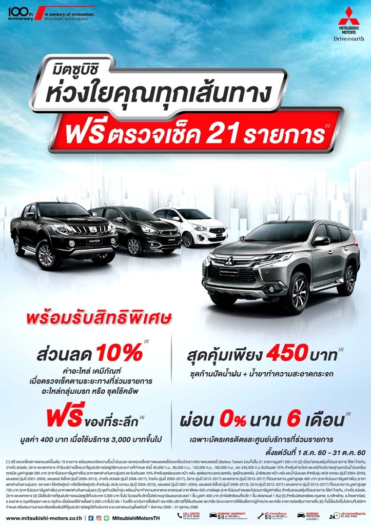 Mitsubishi aftersales campaign
