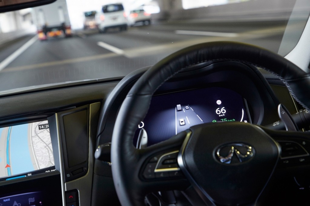 7.Nissan tests fully autonomous prototype technology on streets of Tokyo