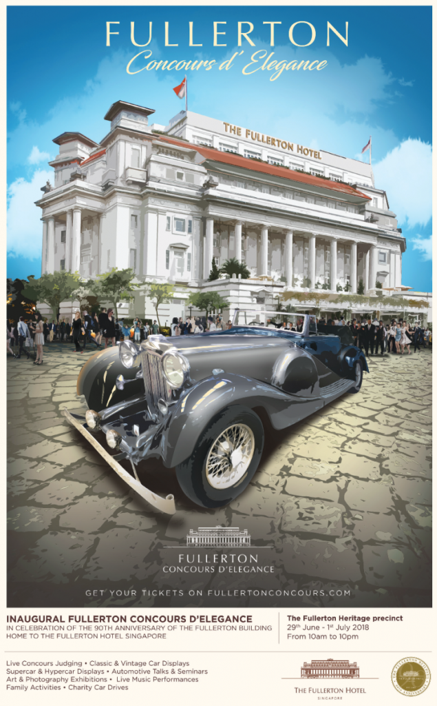 Fullerton Concours d'Elegance - Key visual