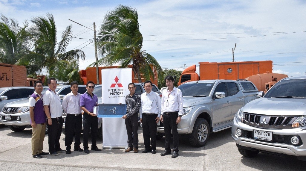 Mitsubishi Motors Thailand delivered Triton to PEA