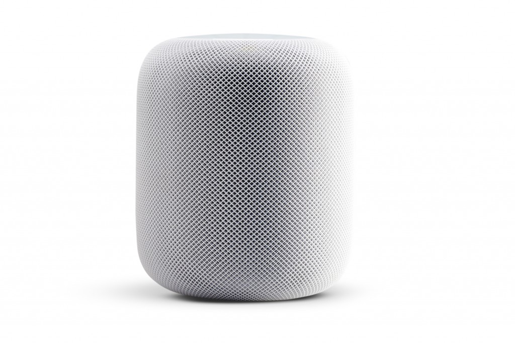 An Apple HomePod smart speaker, taken on March 20, 2018. (Photo by Neil Godwin/T3 Magazine)