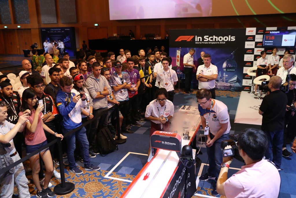 F1 In Schools World Finals, Resorts World Sentosa, Singapore, Sunday 9 September 2018.