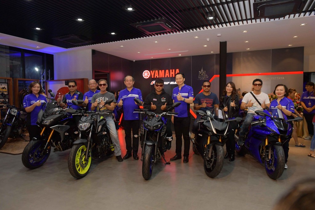 12 ยามาฮ่ารุกตลาดบิ๊กไบค์ต่อเนื่องเปิดโชว์รูม Yamaha Riders’ club Pattaya