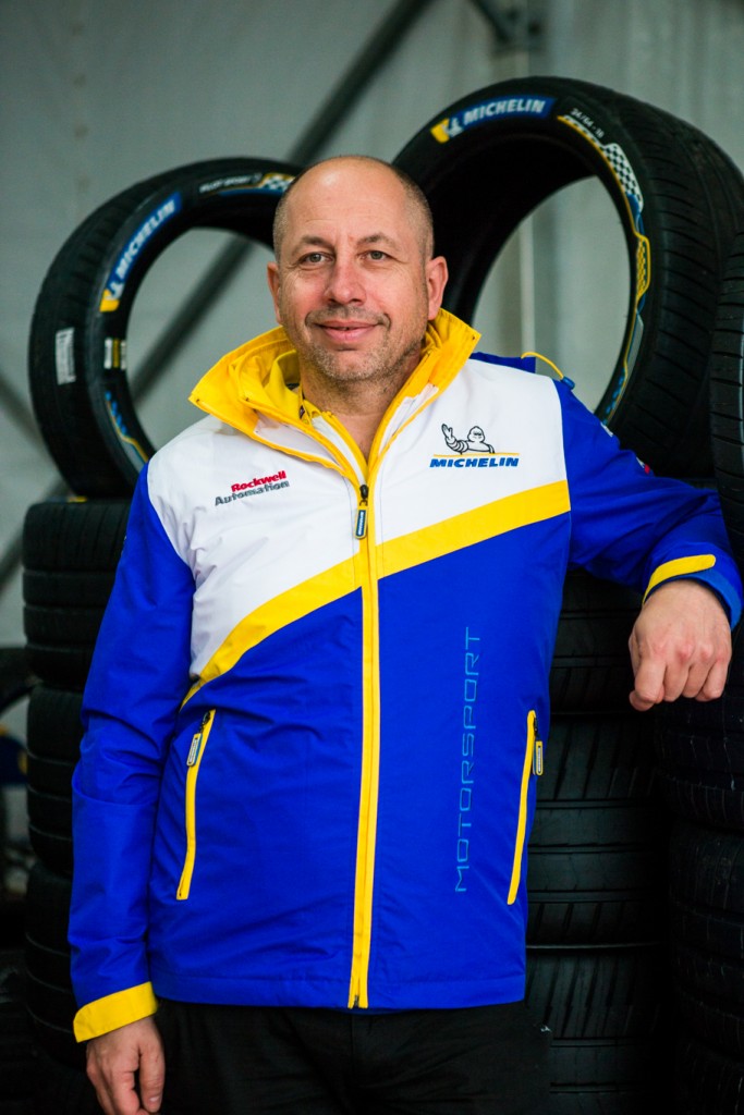 _Serge Grisin ผู้จัดการการแข่งขัน FIA Formula E ของมิชลิน