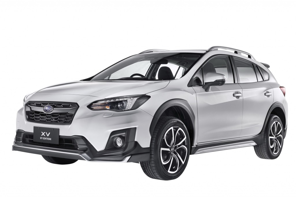 Subaru XV GT Edition white front_re