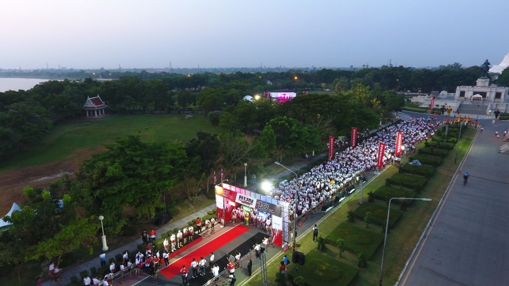 บรรยากาศกิจกรรม Honda RUN We Share Wheelchair_Top view_1