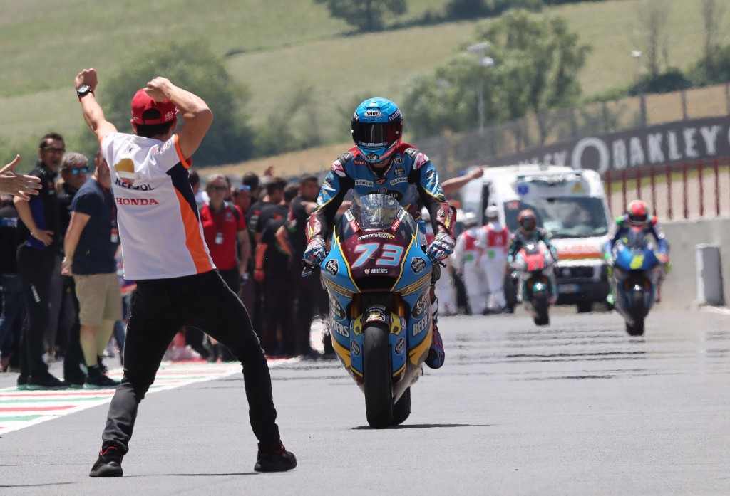 Marc and Alex Marquez, Moto2 race Italian MotoGP 2019