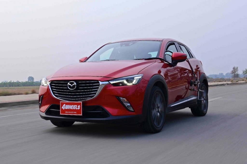 Mazda CX-3 ทดสอบ