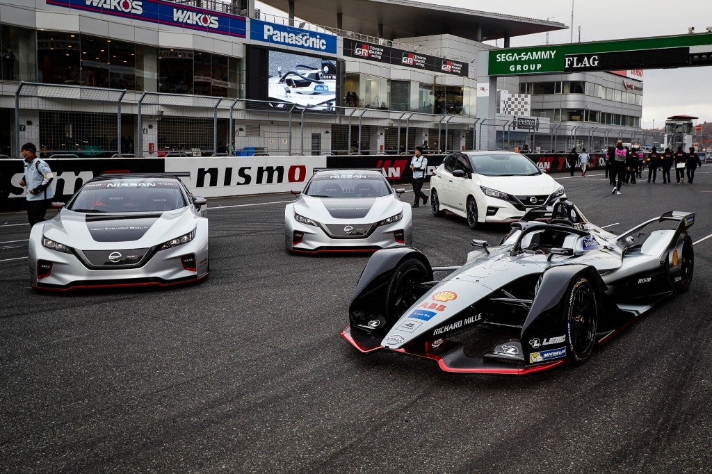 All the images from the 2018 NISMO Festival where the Nissan e.dams Formula E car made its Japanese debut.