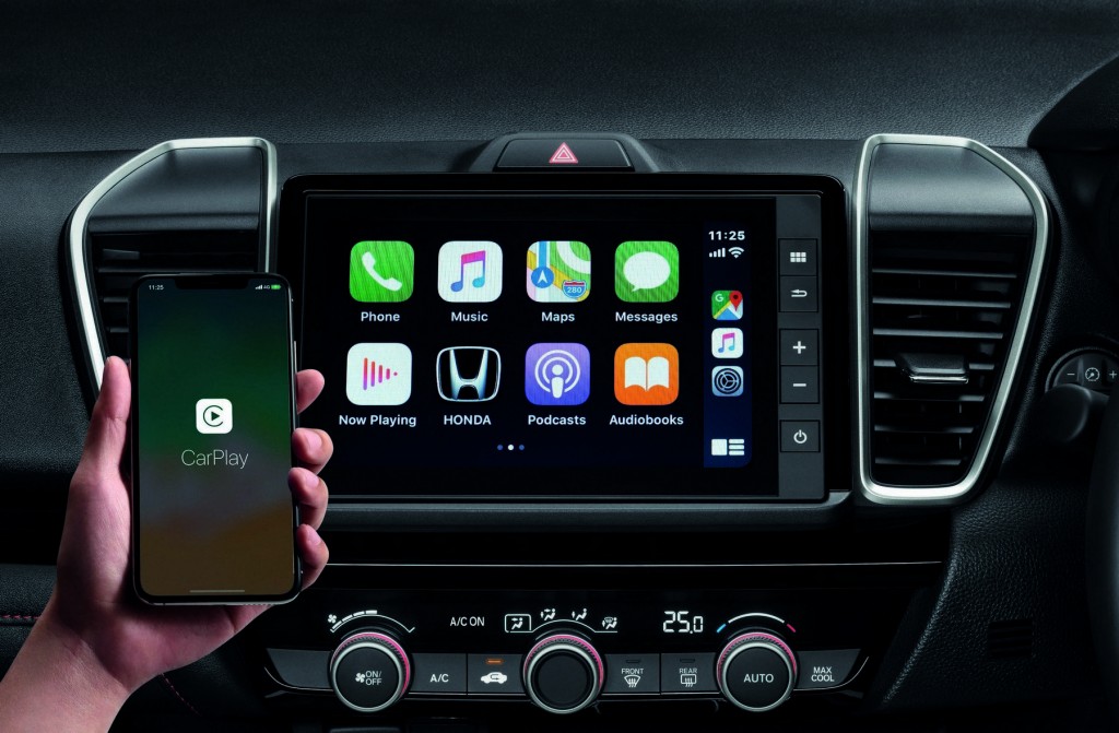 All-new Honda City_7-inch Advanced Touch Display Audio with Apple CarPlay