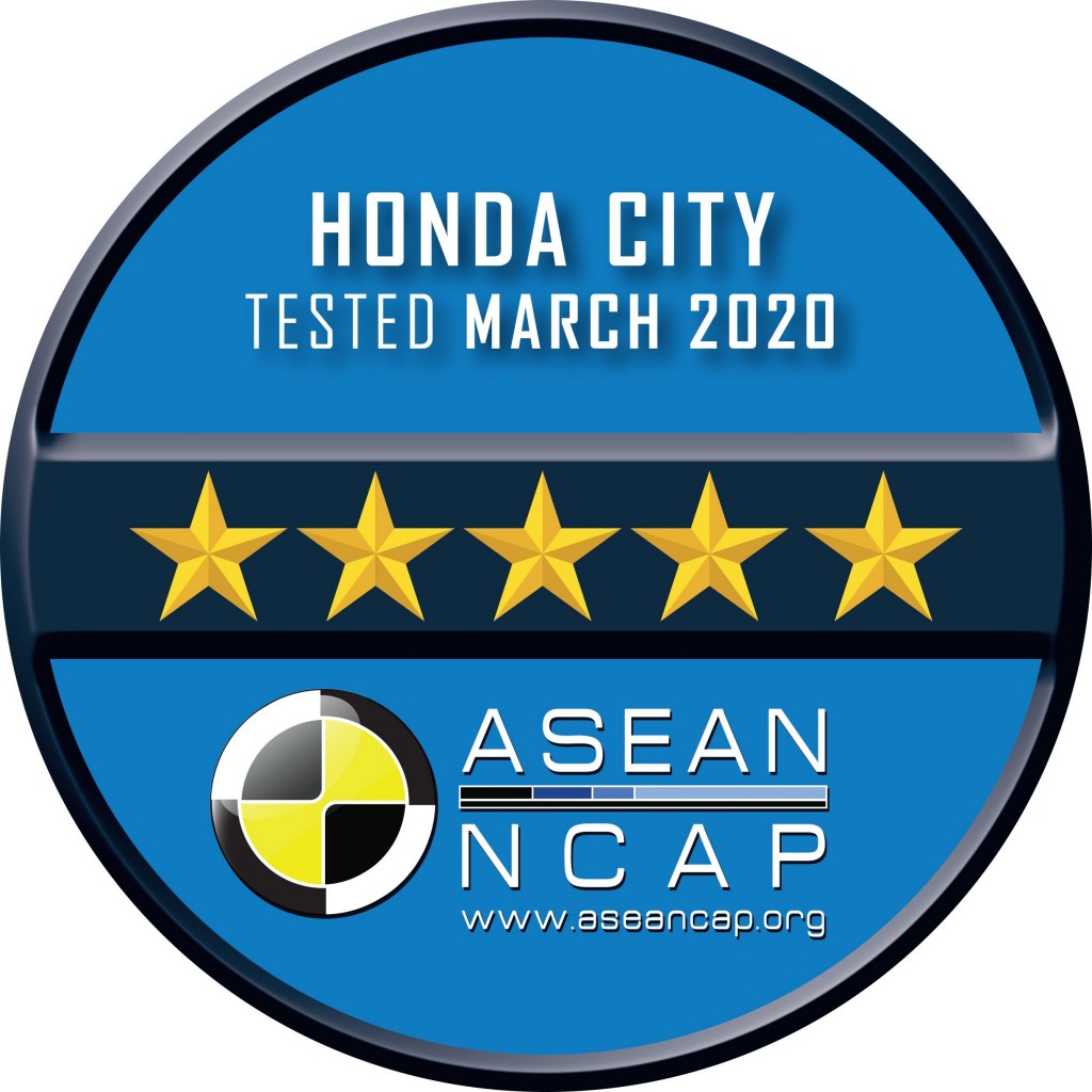All-new Honda City_ASEAN NCAP Rating Plate
