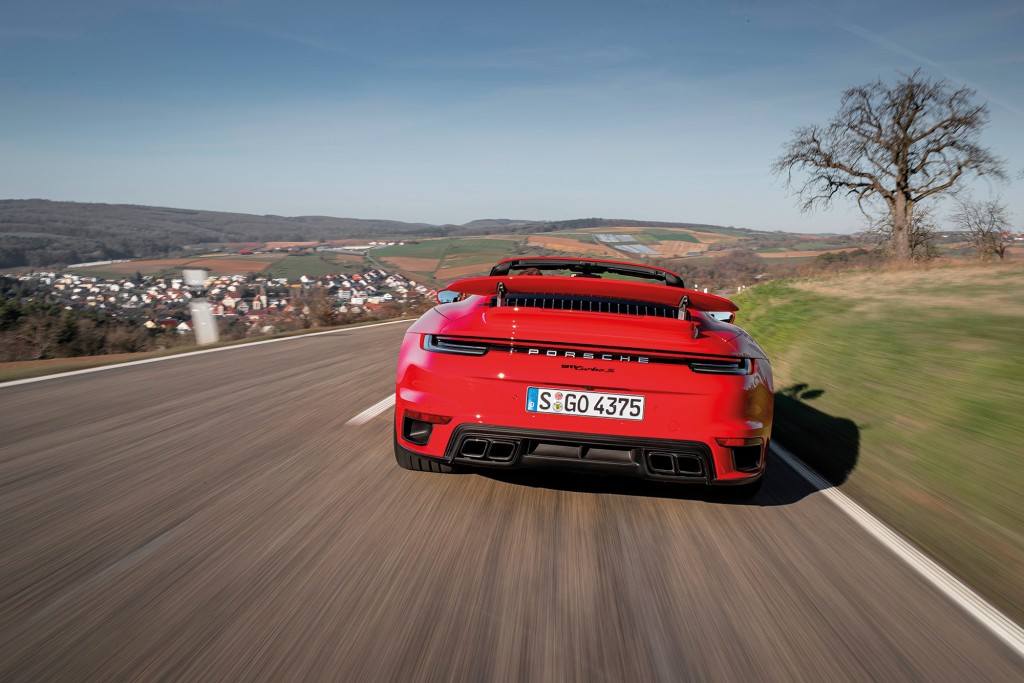 PORSCHE 911 TURBO S CABRIOLET