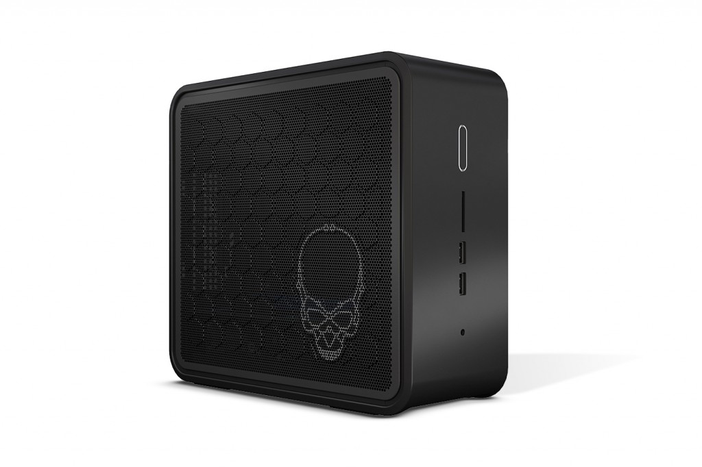 The Intel NUC 9 Extreme Kit is the highest performing Intel NUC available for consumers. Intel introduced the Intel NUC 9 Extreme Kit at CES 2020 in Las Vegas. (Credit: Intel Corporation)