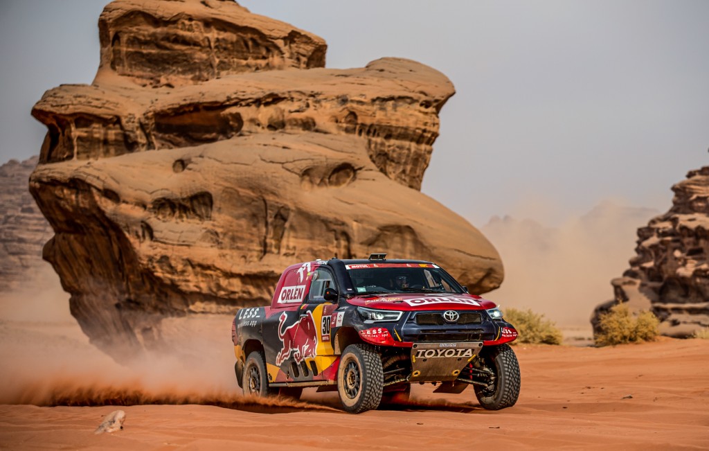 Dakar 2021, 307 Jakub Przygonski / Timo Gottschalk Overdrive Toyota during the Dakar 2021 - 14/01/2021 ETAPE 11 - PHOTO : BFGoodrich