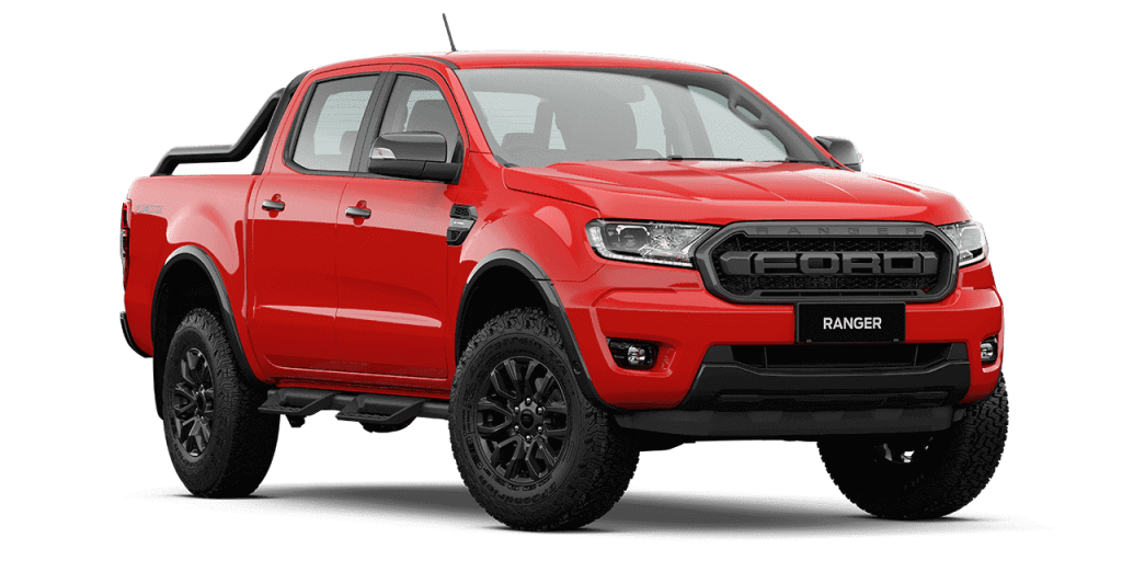 New Ford Ranger FX4 Max_True Red