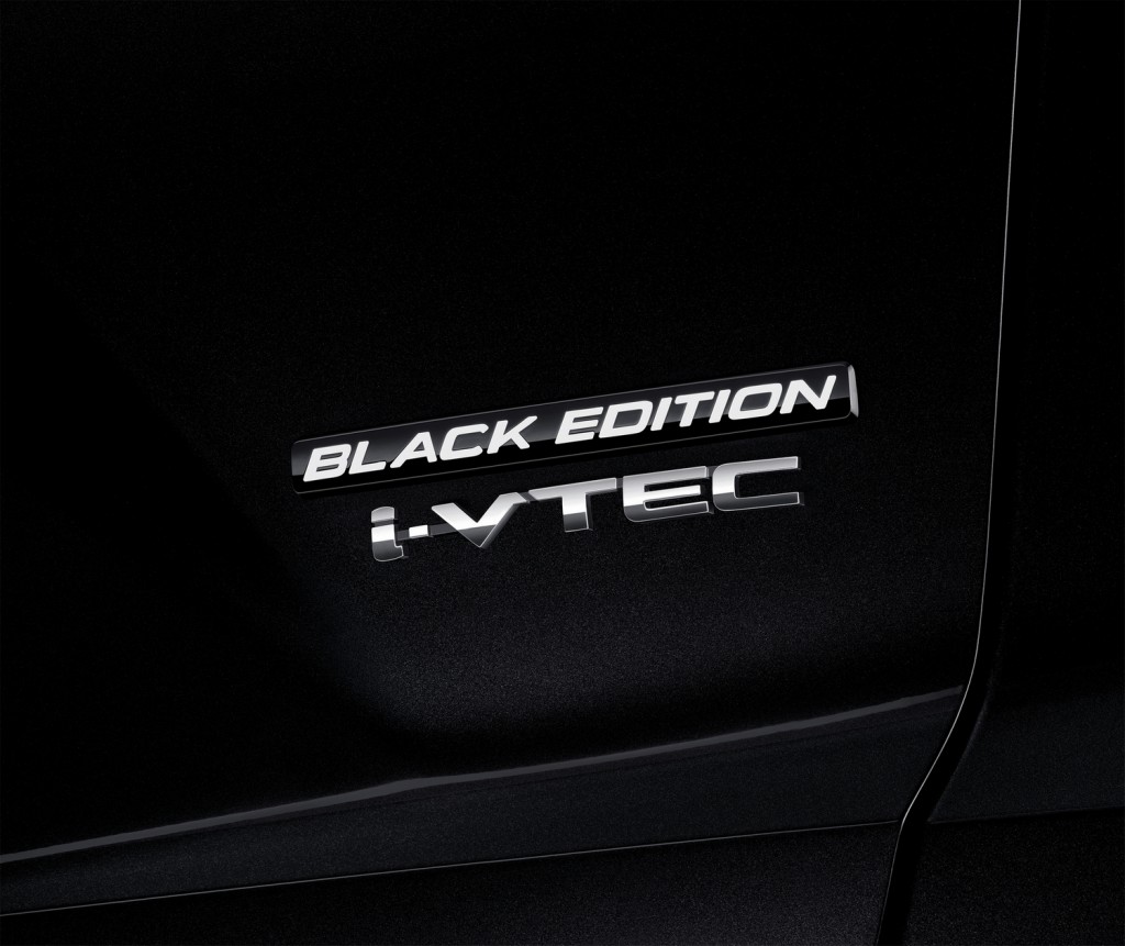 New Honda CR-V_BLACK EDITION_Emblem
