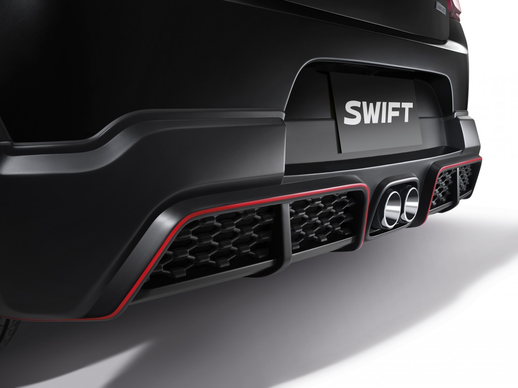 SUZUKI SWIFT GL PLUS สเกิร์ตหลัง