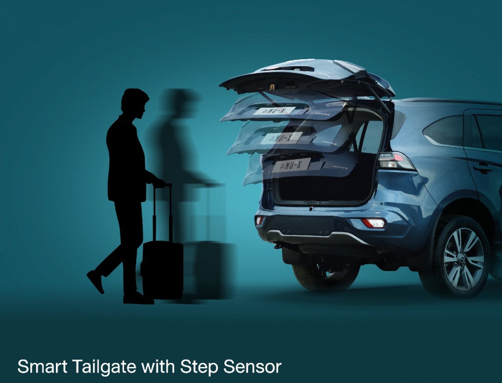 THE NEW MU-X_Smart Tailgate with Step Sensor