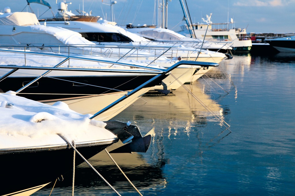 Marina Icici in winter time-Croatia