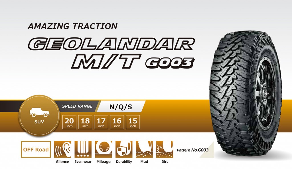 YOKOHAMA GEOLANDAR MT G003