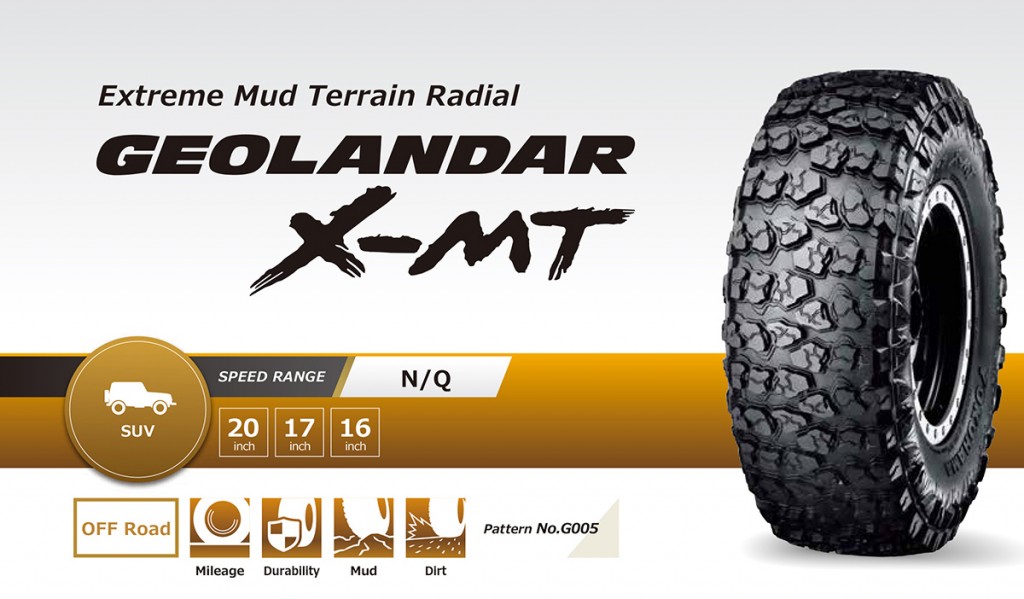 YOKOHAMA GEOLANDAR X-MT