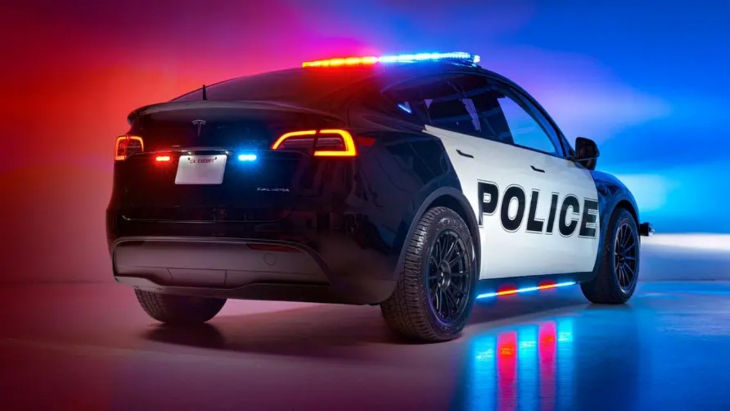 Tesla Y California police  22